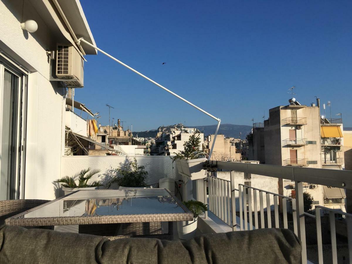 Sunkissed Rooftop Apartments Athén Kültér fotó