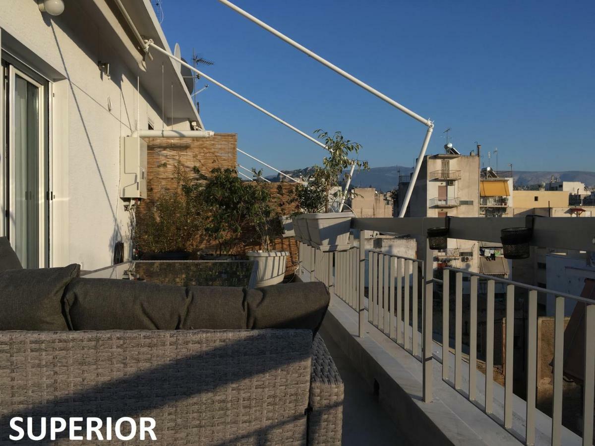 Sunkissed Rooftop Apartments Athén Kültér fotó